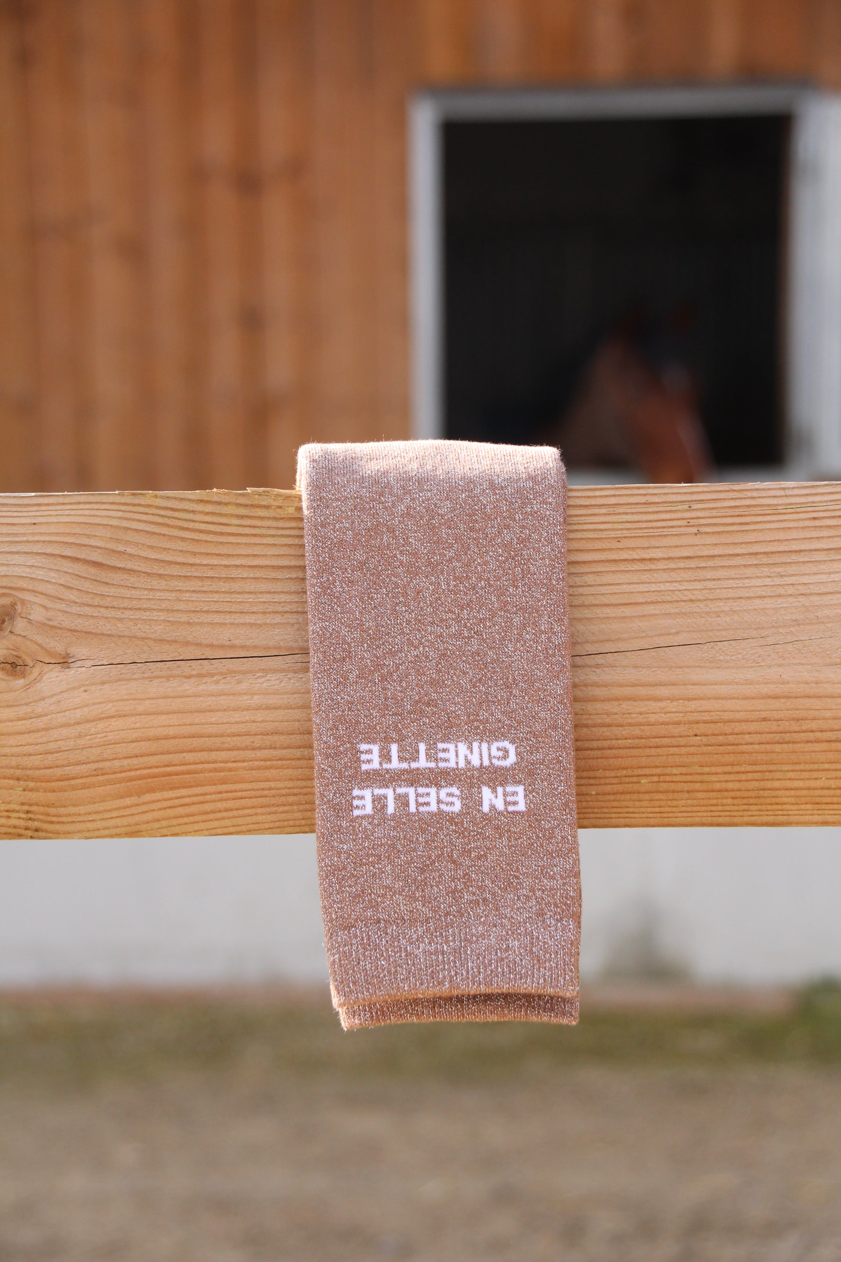 Chaussettes pailletées à message – Confort renforcé (36-41)