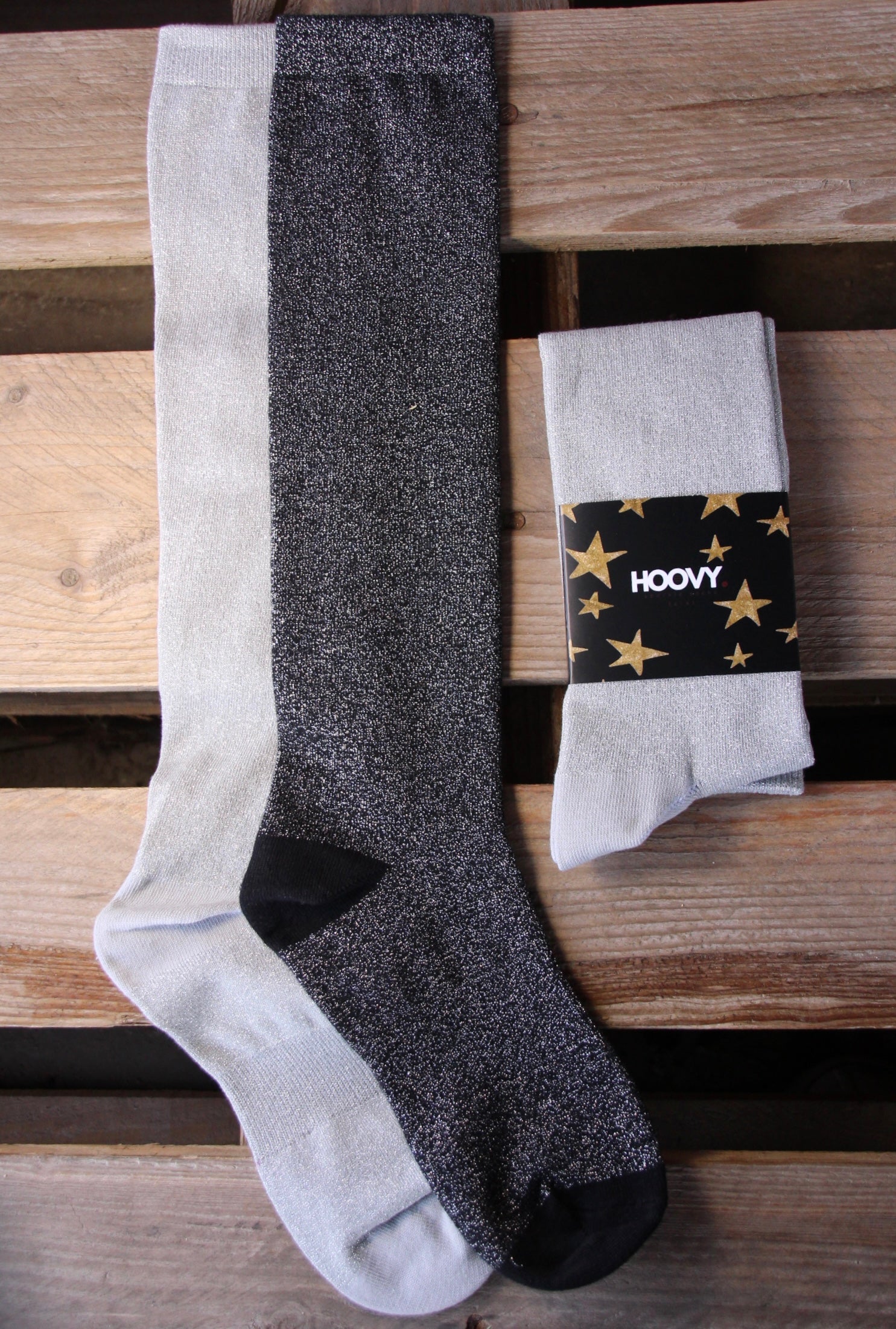 Chaussettes pailletées - Confort renforcé (36-41)