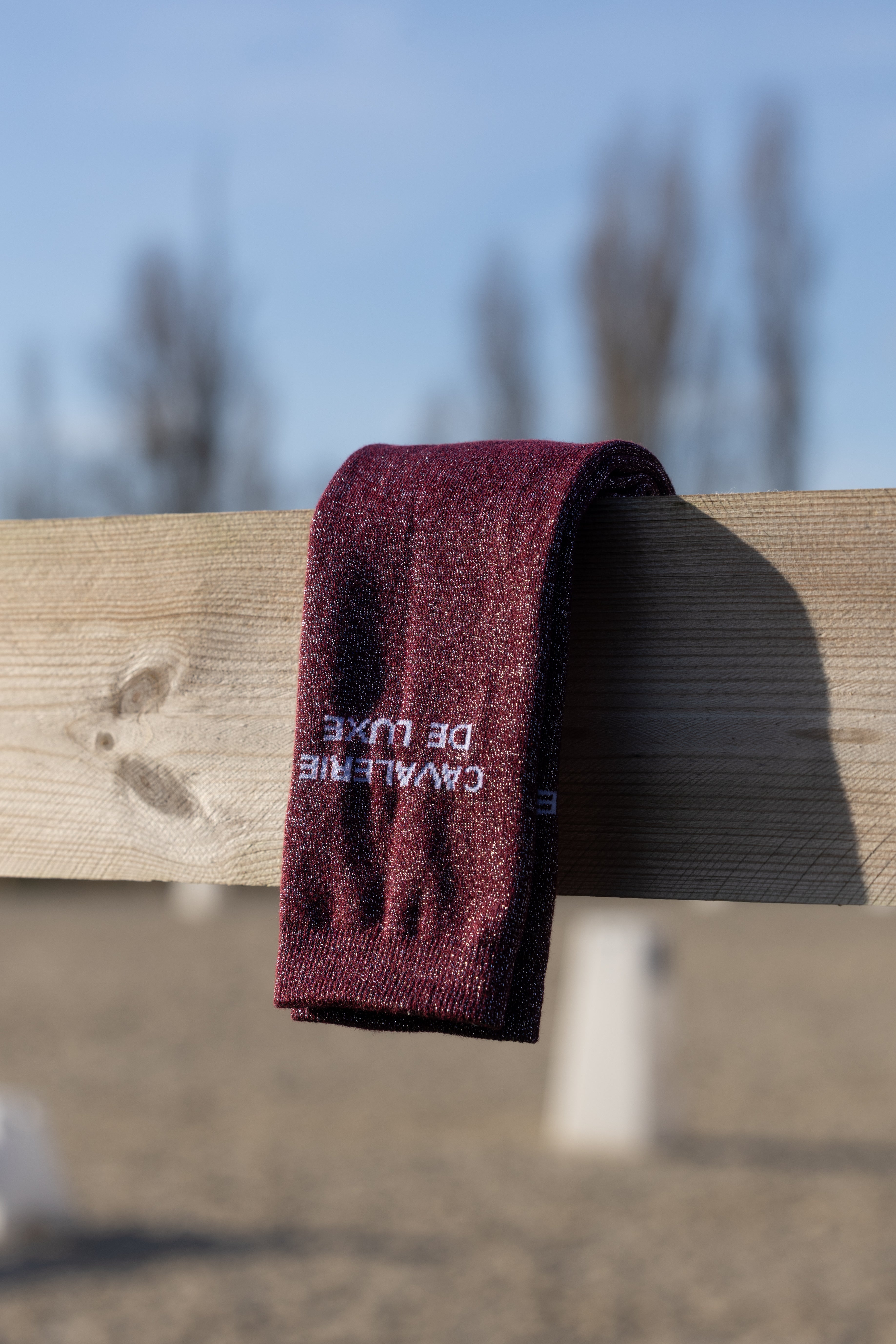 Chaussettes pailletées à message – Confort renforcé (36-41)