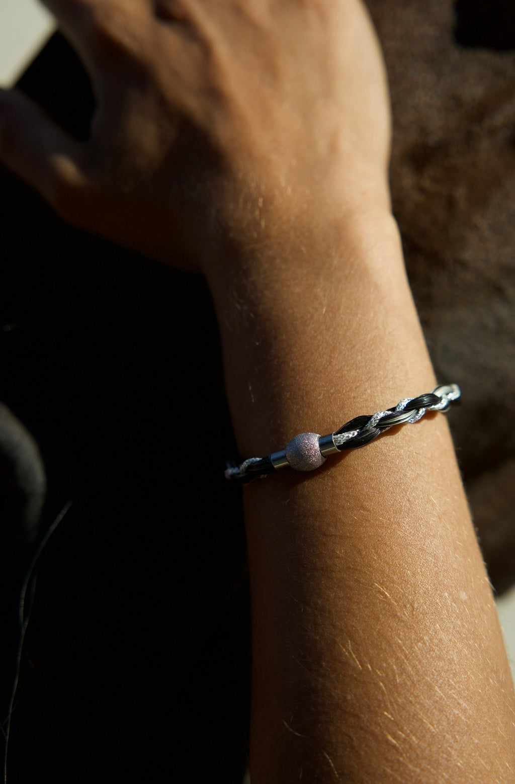Bracelet aimenté en crins de chevaux (Pré commande pour septembre)
