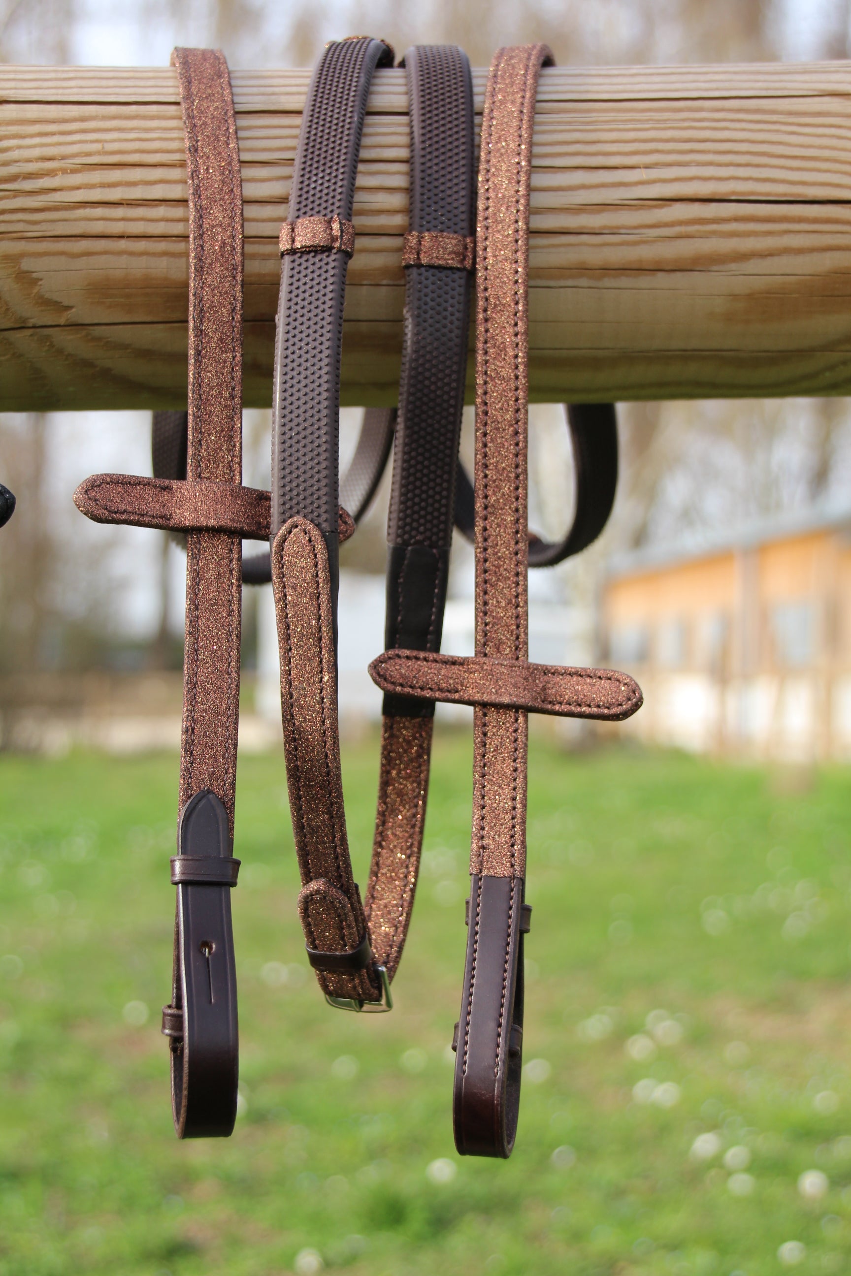 Rênes pailletées Marron - Précommande Avril 2026